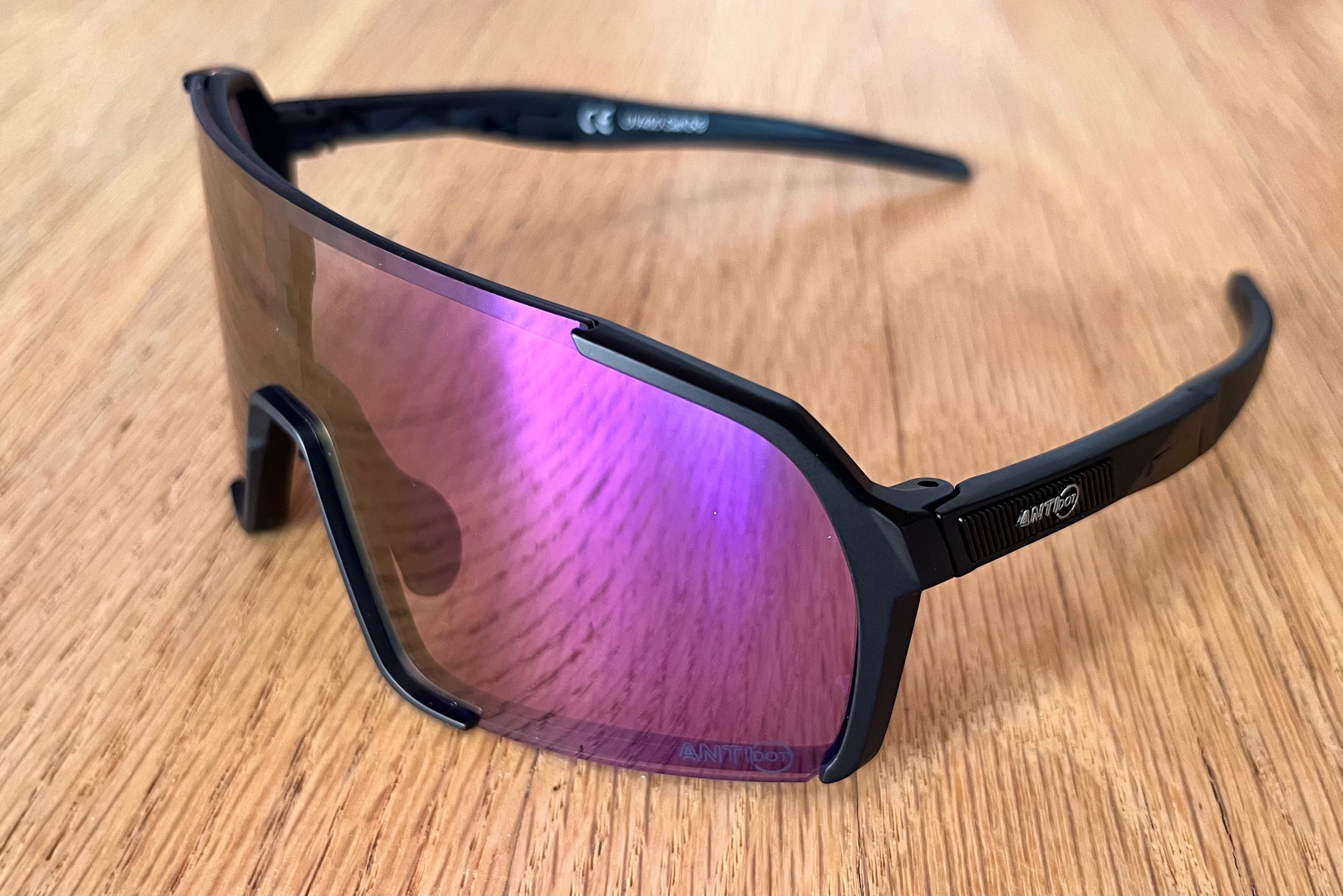 Ecran PHOTOCHROMIQUE violet, cat.0 à 3, compatible avec les lunettes multi-sports ANTIDOT.